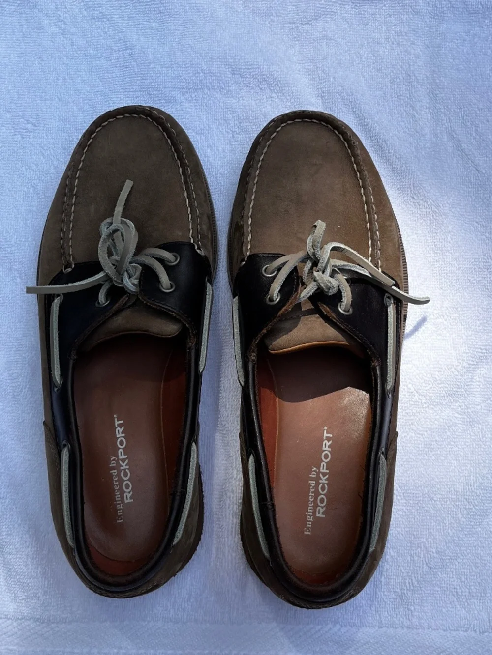 Men's Rockport Boat Shoes size 11 1/2 wide
